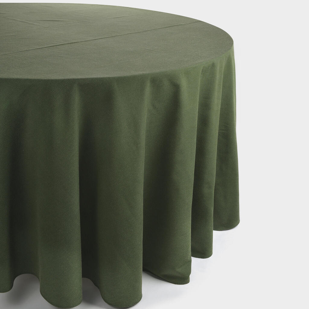 TOALHA REDONDA TUSSOT VERDE ESCURO