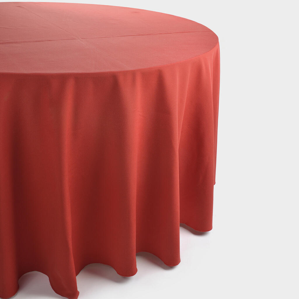 TOALHA REDONDA TUSSOT VERMELHO