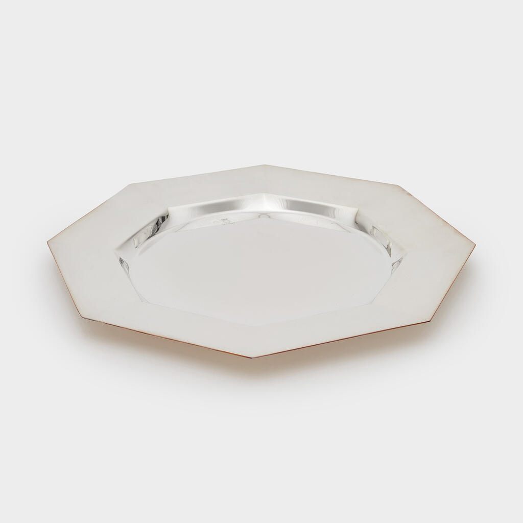 TRAVESSA REDONDA PRATA SEXTAVADO