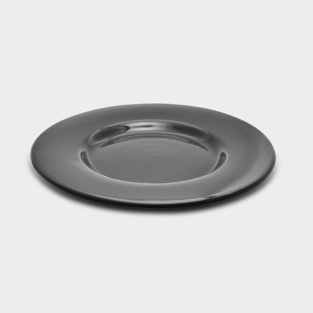 TRAVESSA RASA CERÂMICA BORDA PRETA