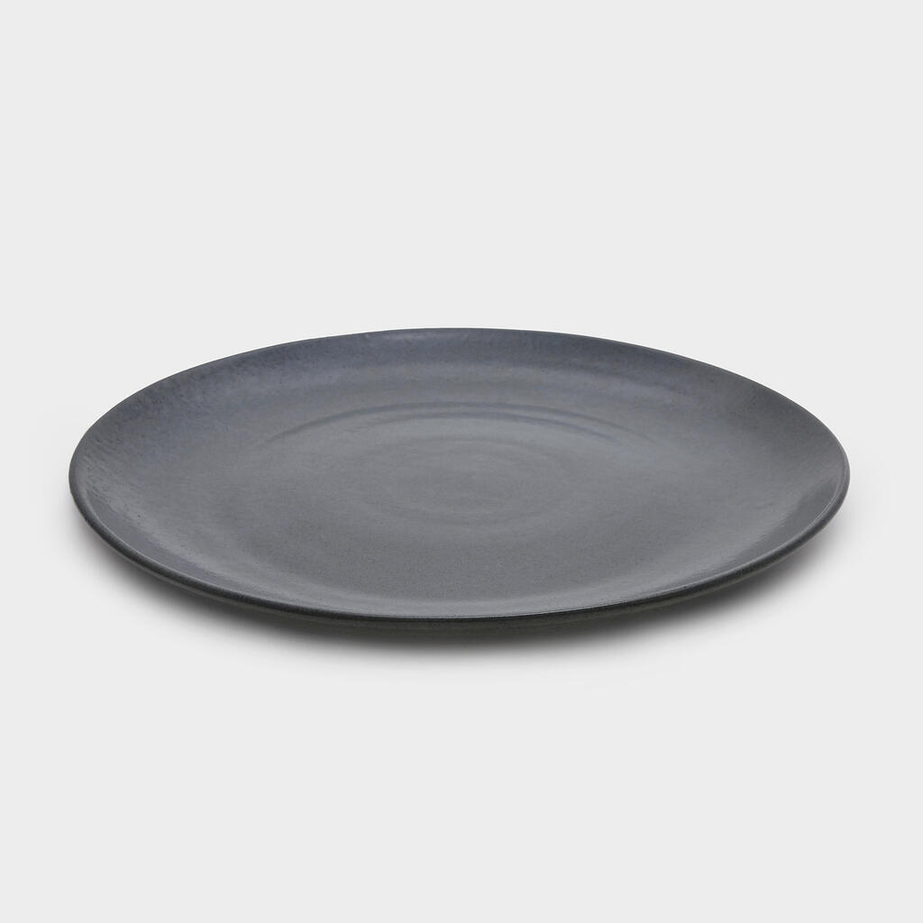 TRAVESSA LUA CERÂMICA N.O CINZA 45CM