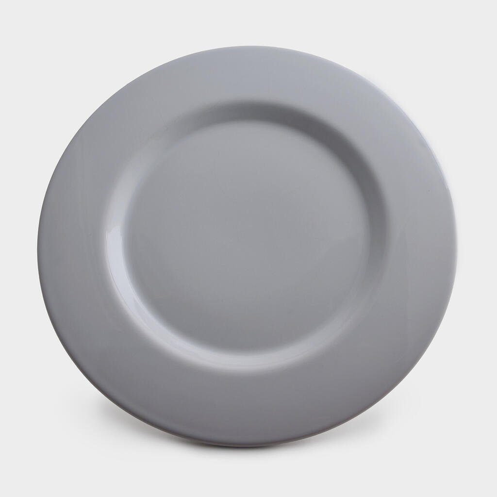 TRAVESSA REDONDA RASA CERÂMICA BRANCO RASA