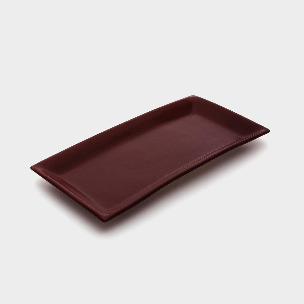 TRAVESSA RETANGULAR CERÂMICA N.O ROUGE DE FER