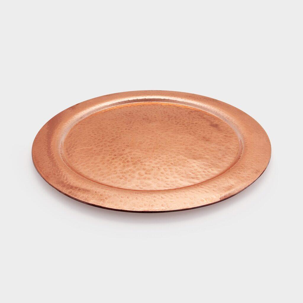 TRAVESSA REDONDA COBRE MACHETADA