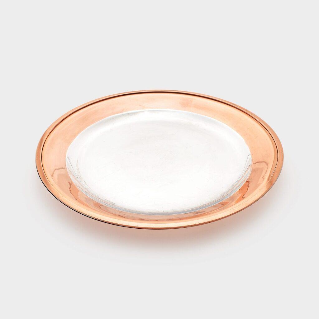 TRAVESSA REDONDA COBRE LISA