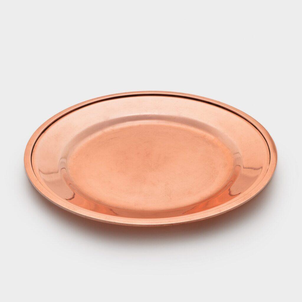 TRAVESSA REDONDA COBRE LISA