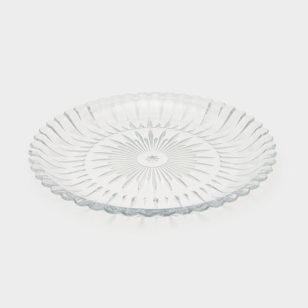 TRAVESSA REDONDA RASA CRISTAL RAIADA