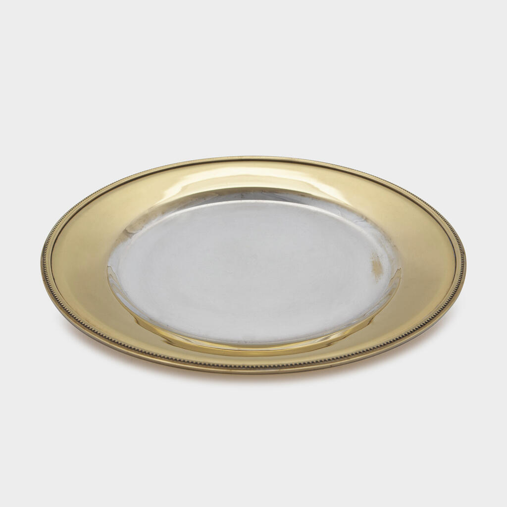 TRAVESSA REDONDA DOURADA PEROLA