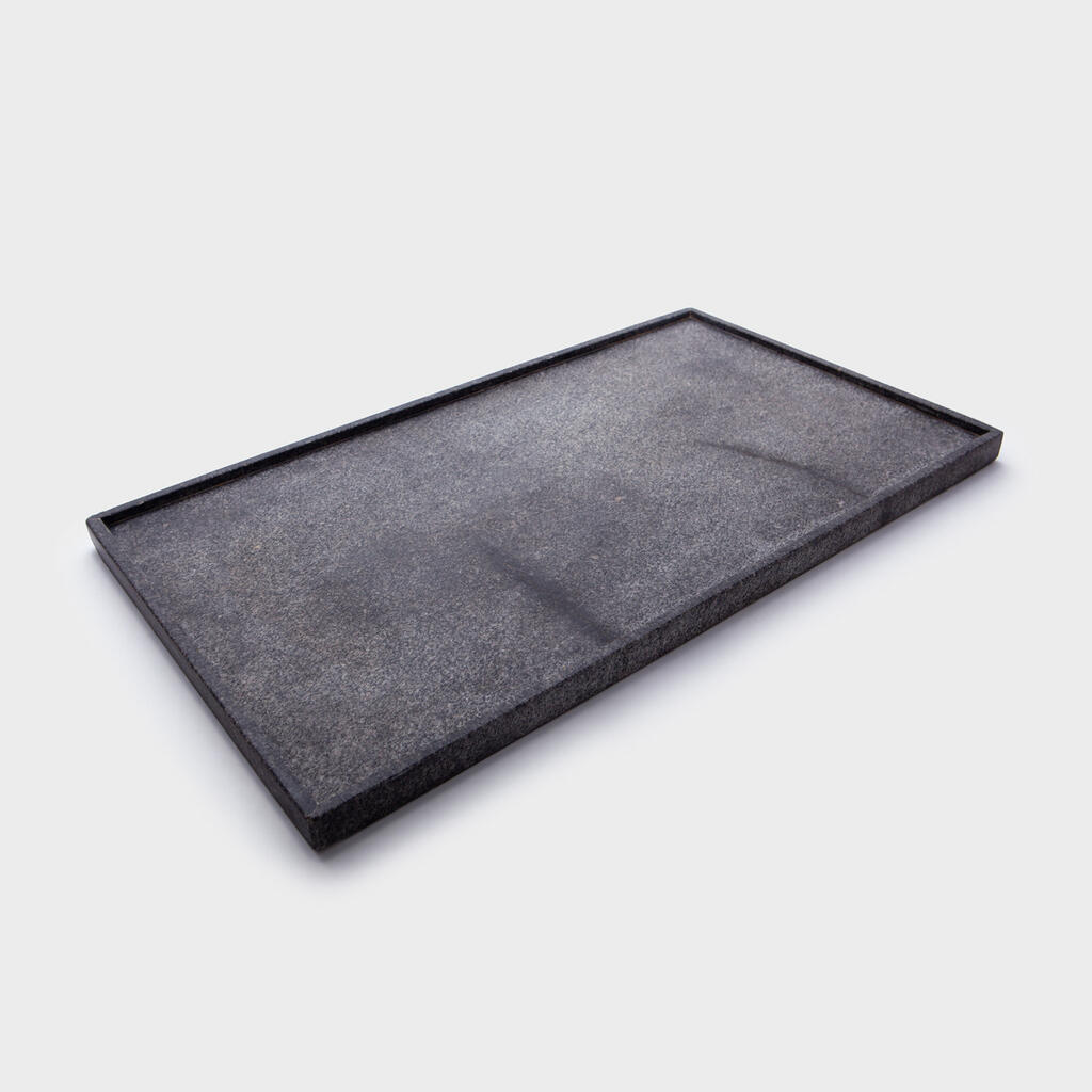 TRAVESSA RETANGULAR PEDRA SABÃO CINZA