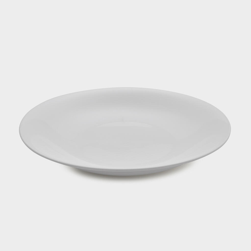 TRAVESSA REDONDA PORCELANA BRANCO