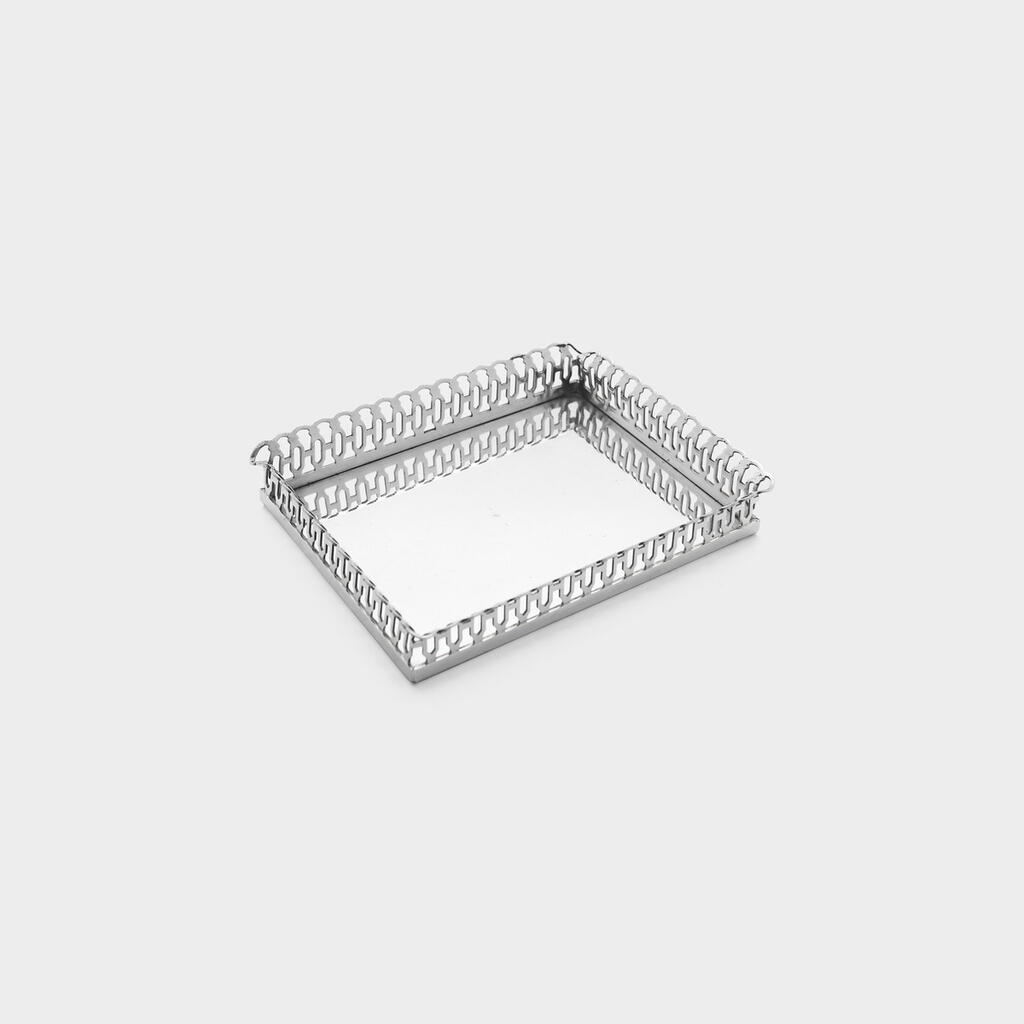 BANDEJA RETANGULAR PRATA GRADE