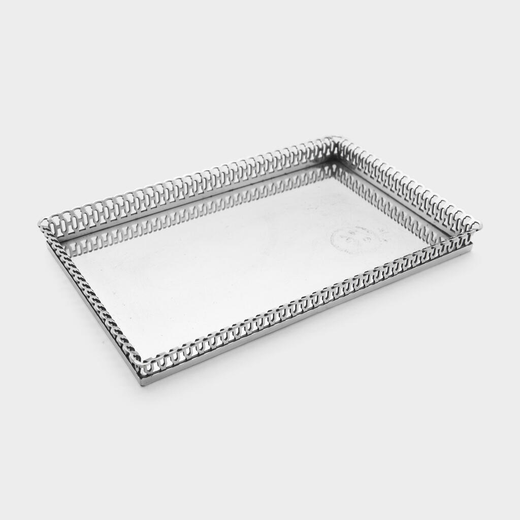 BANDEJA RETANGULAR PRATA GRADE