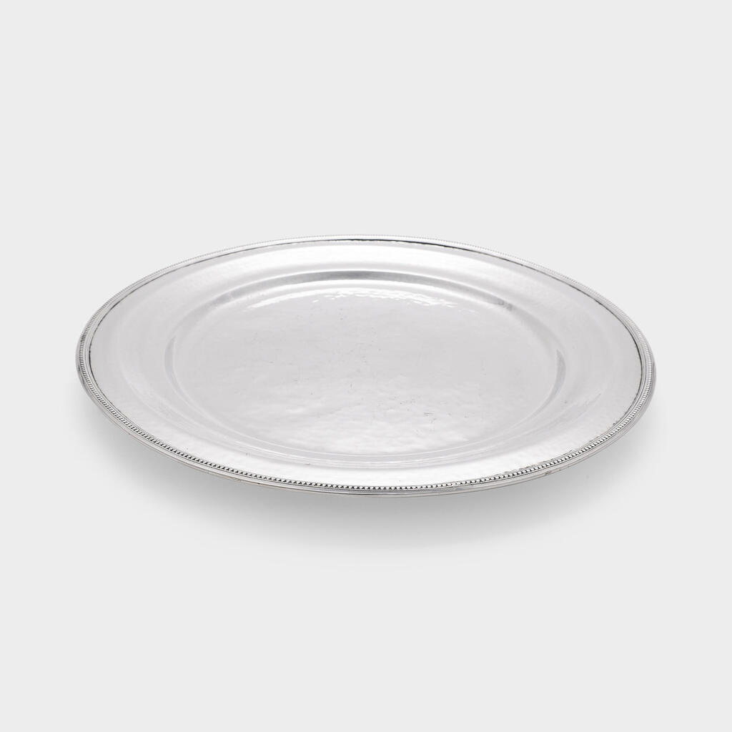 TRAVESSA REDONDA PRATA MACHETADA