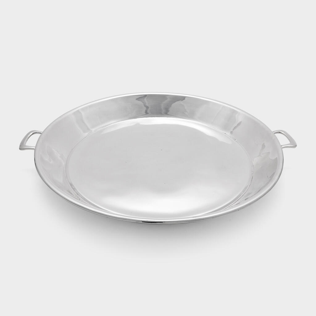 TRAVESSA REDONDA PRATA COM ALÇA