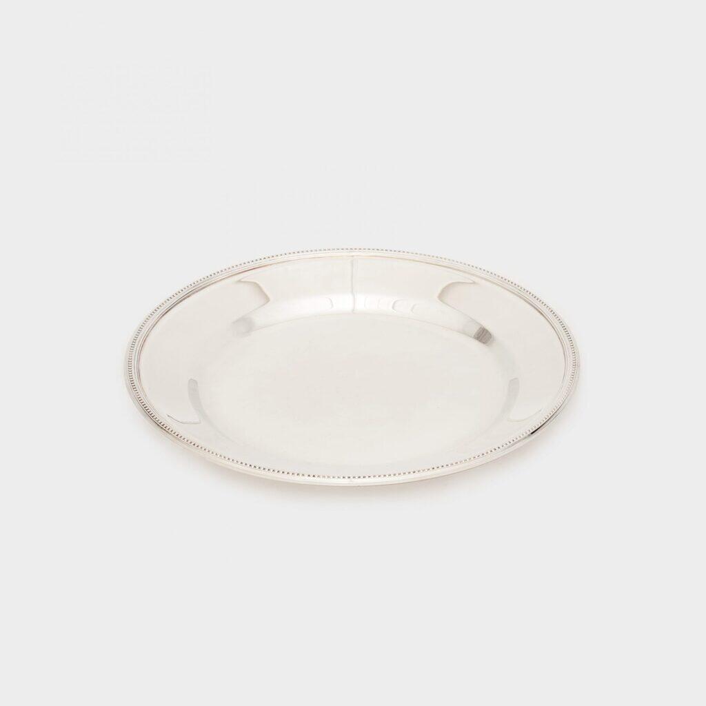 TRAVESSA REDONDA PRATA PEROLA LISA