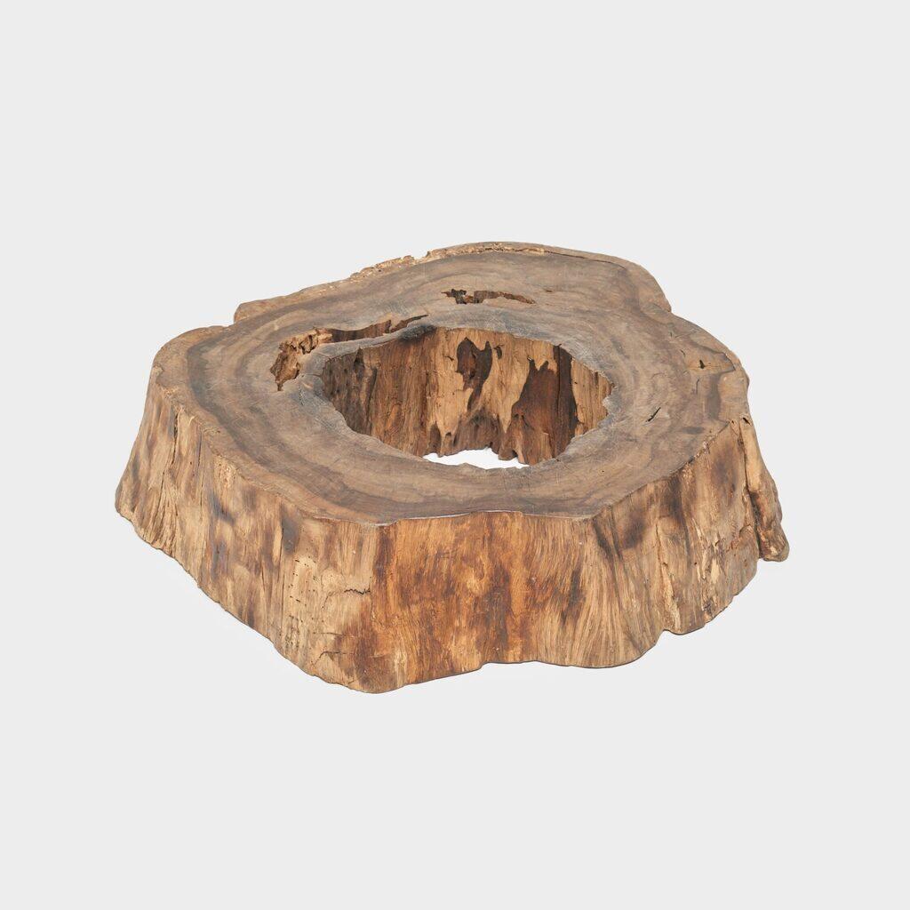 TRONCO REDONDO MADEIRA COM FUROS