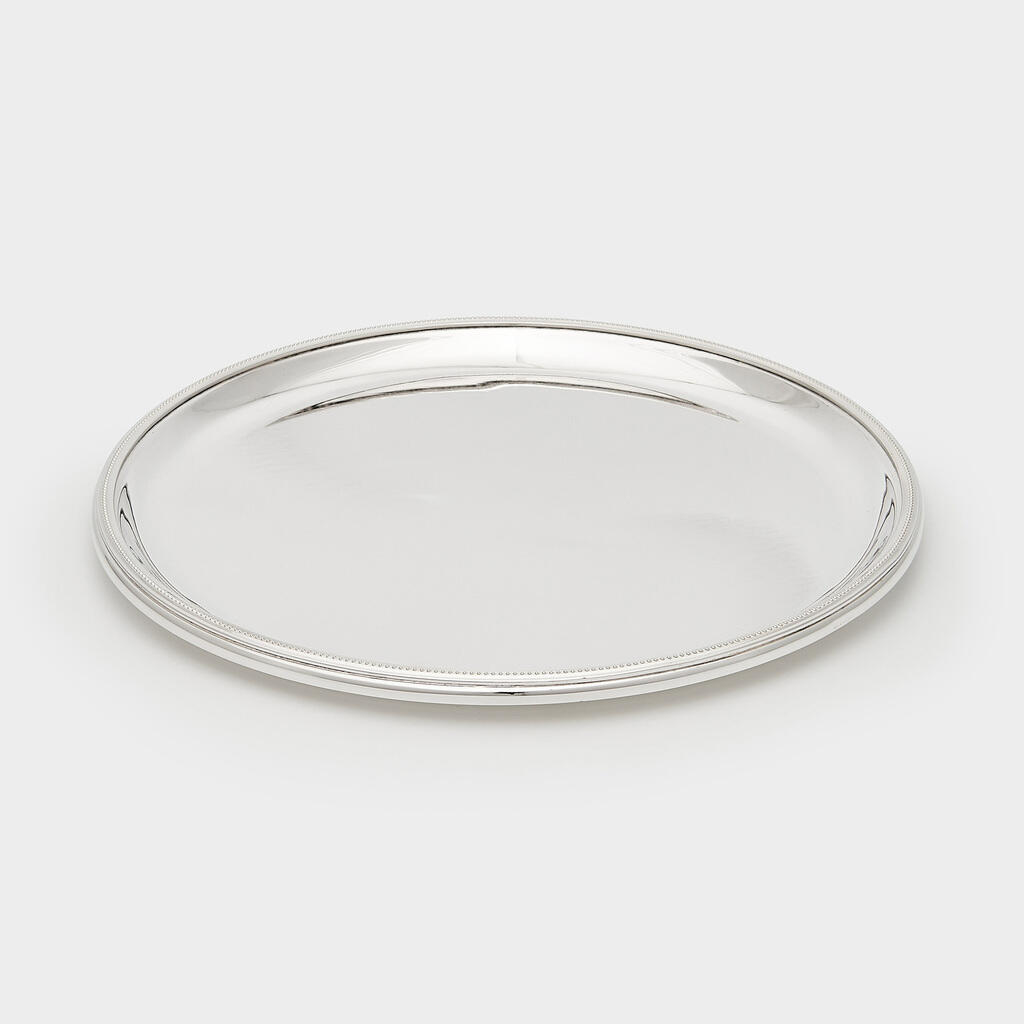 BANDEJA PRATA PEROLA SEM PÉ