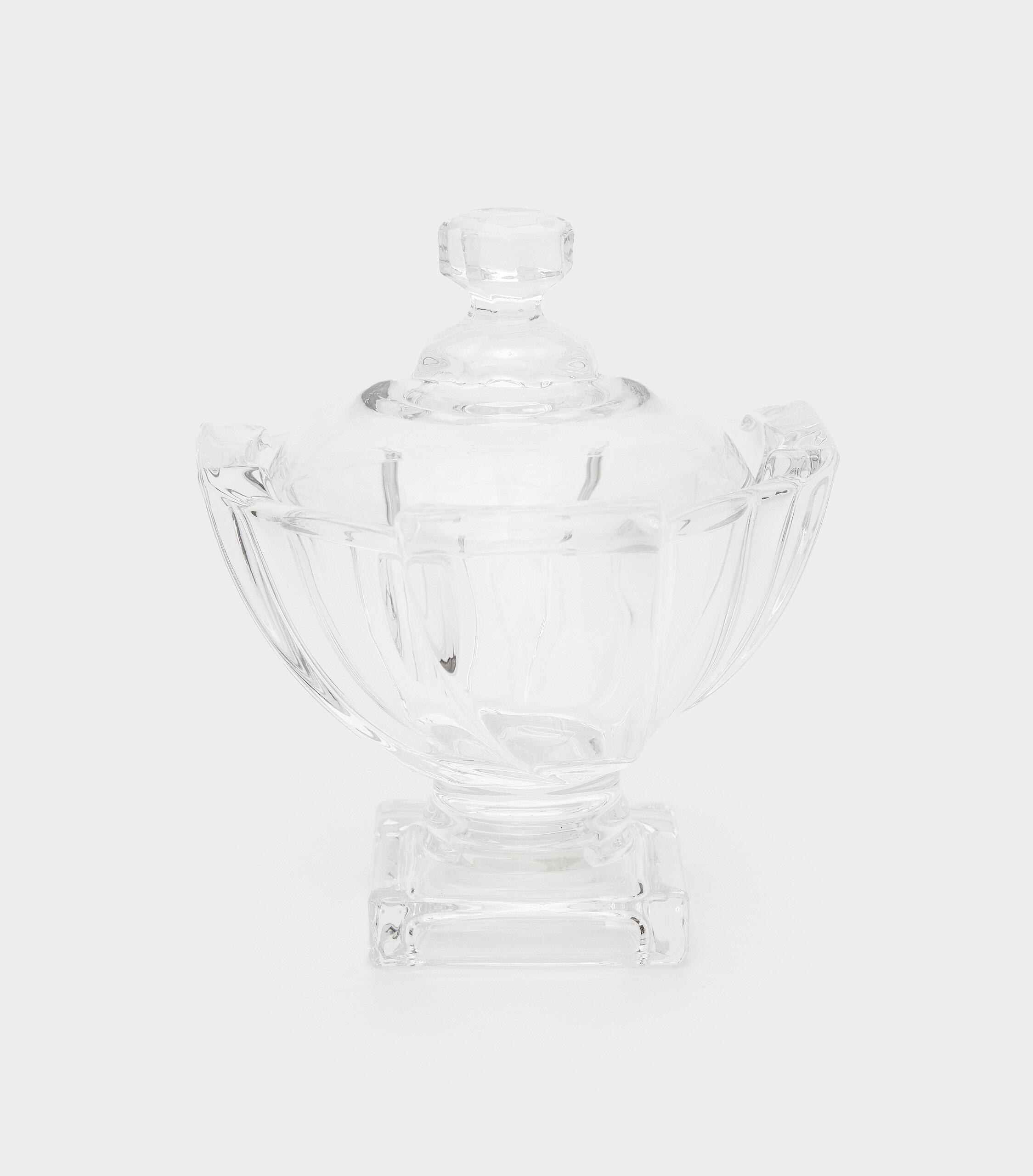 TIGELINHA VIDRO 4 PONTAS COM PÉ