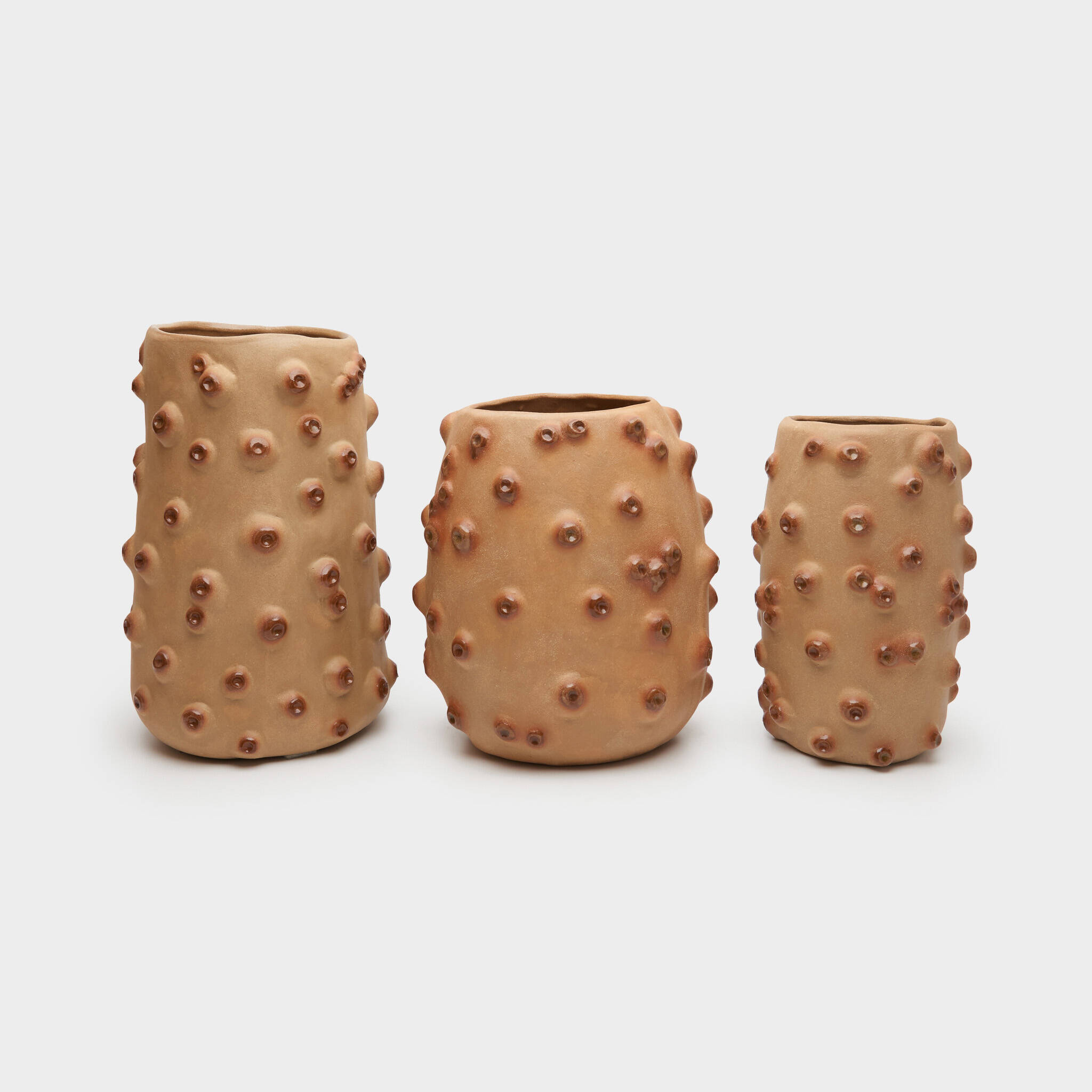 VASO CERÂMICA OCRE CRACA