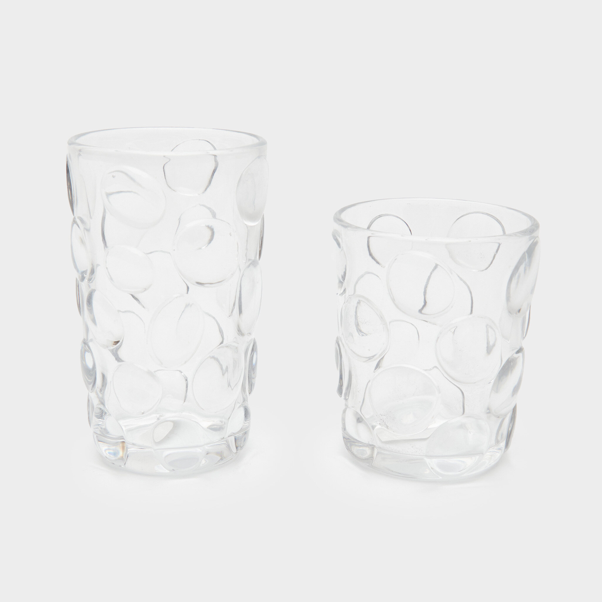 COPO VIDRO BOLHAS ALTO