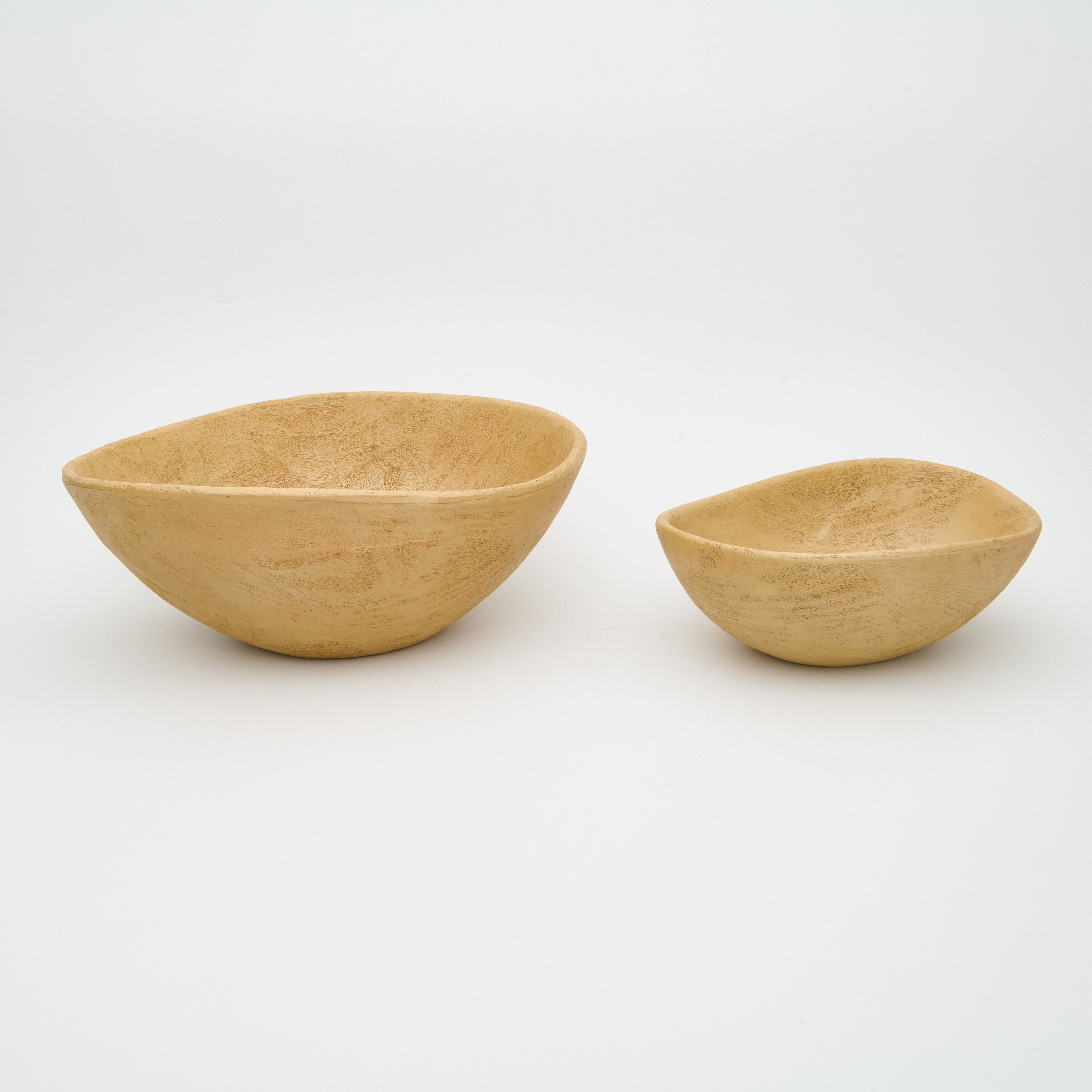 CENTRO DE MESA MADEIRA CLARA