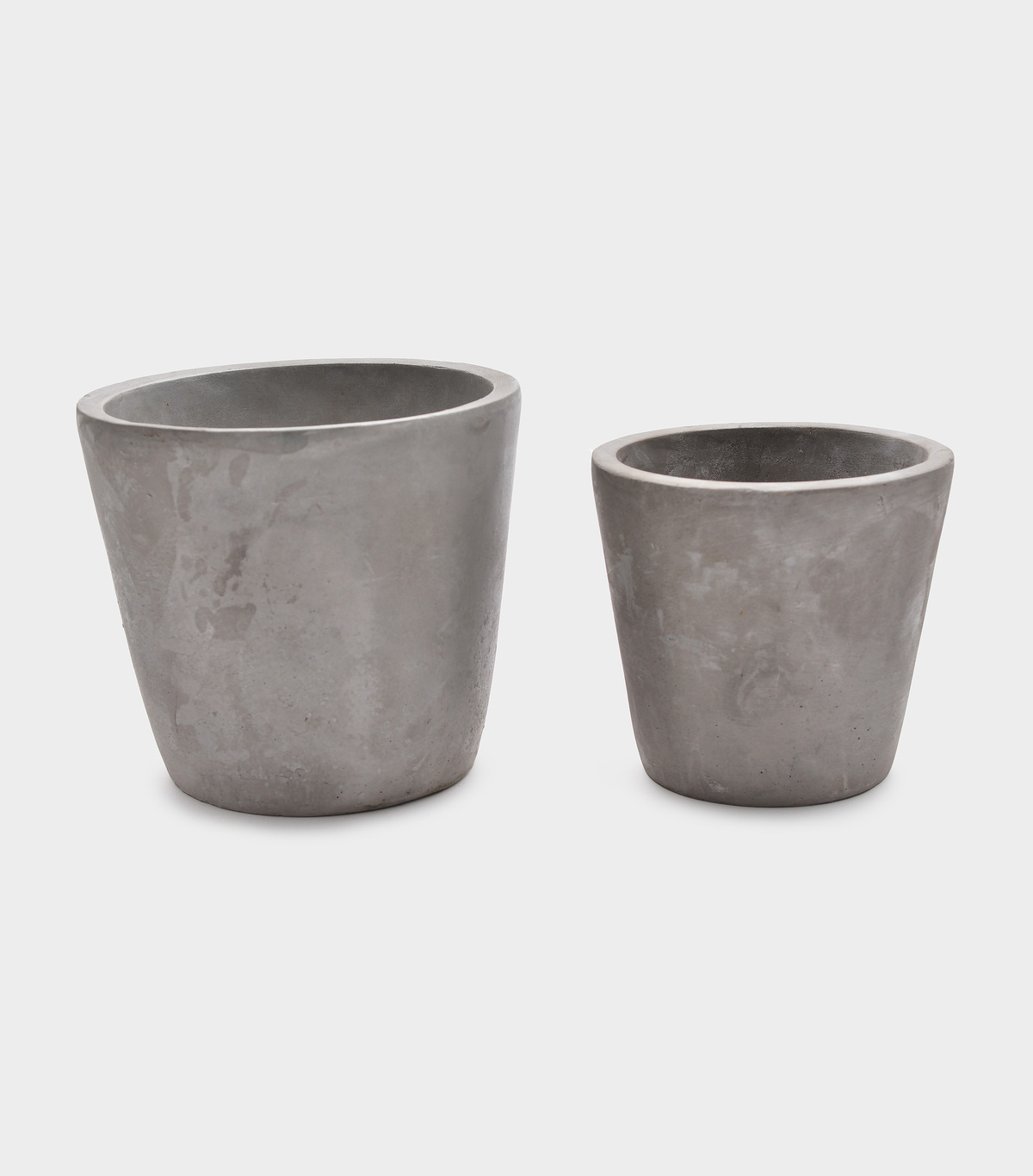 VASO CONE CERÂMICA CIMENTO