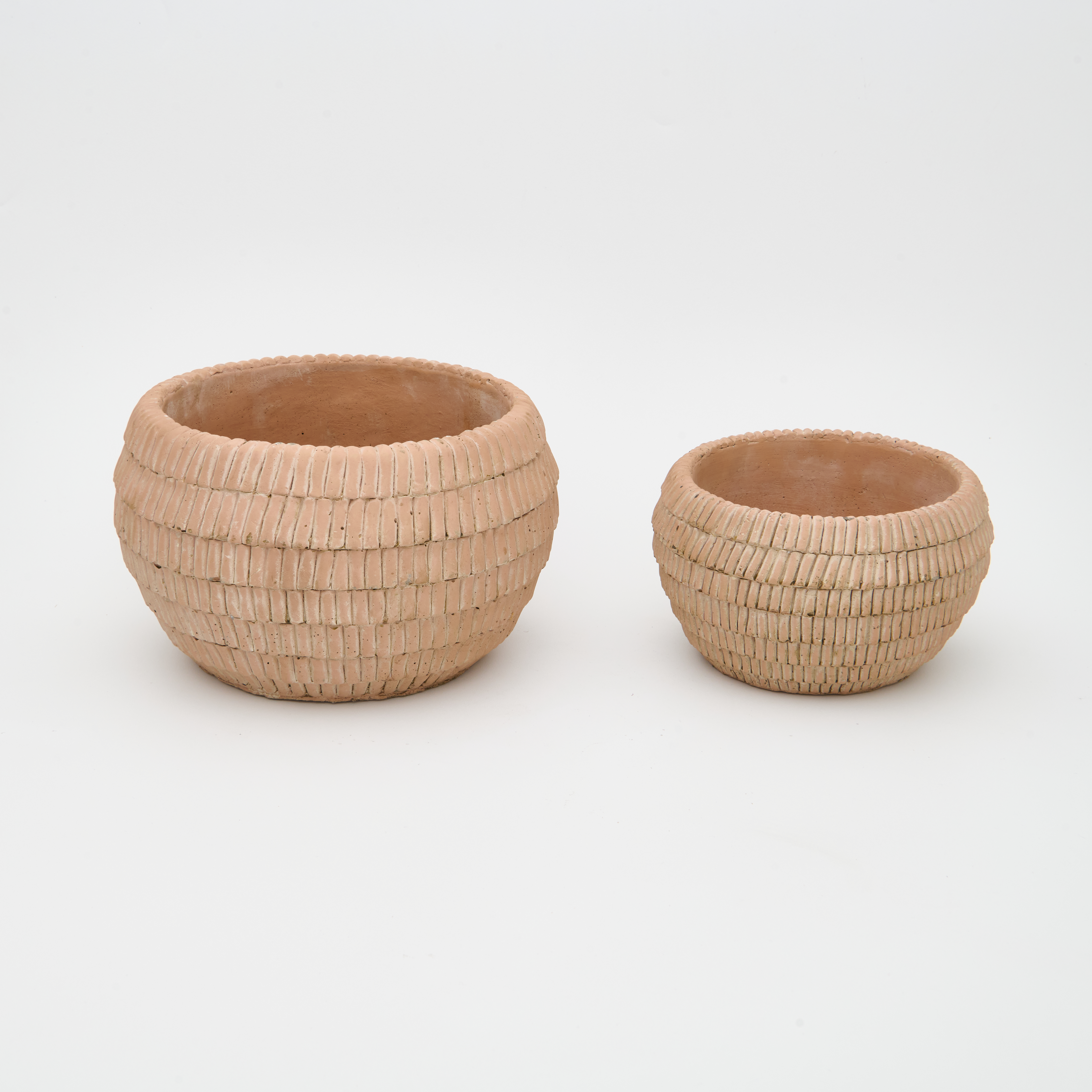 CACHEPOT CERÂMICA TIJOLO MOSAICO BOCA