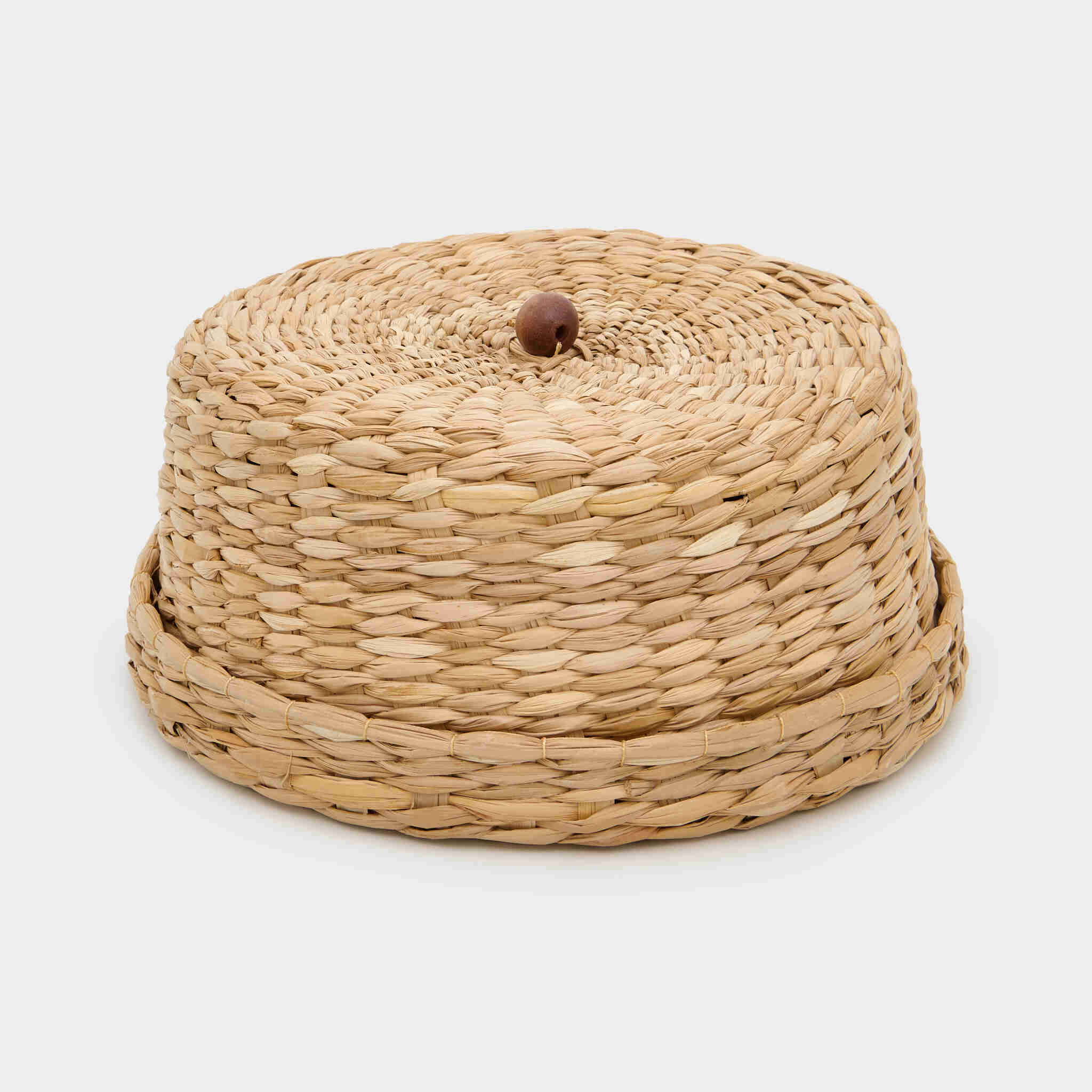 BANDEJA REDONDA PALHA  (PARA CLO15)