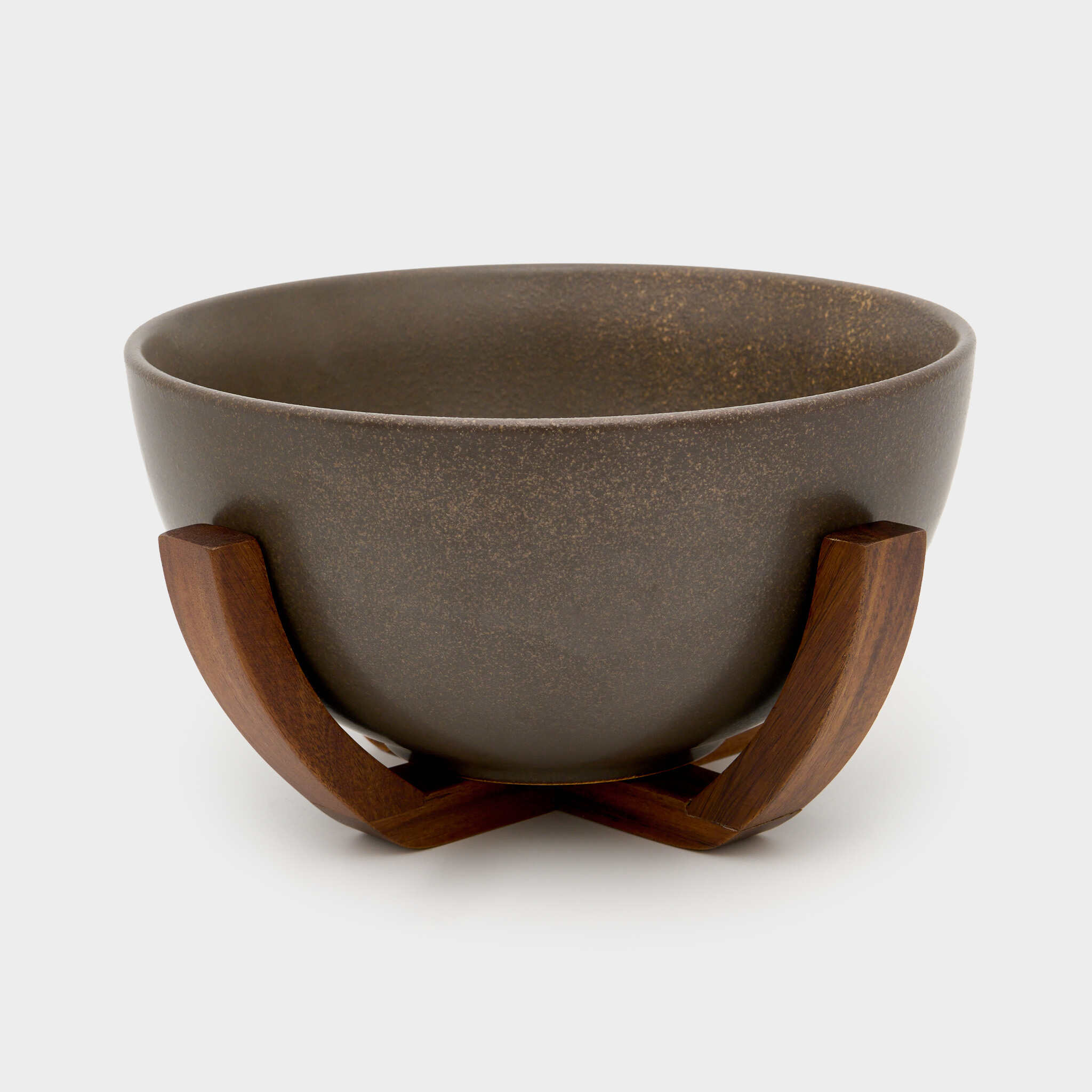 SALADEIRA CERÂMICA MARROM