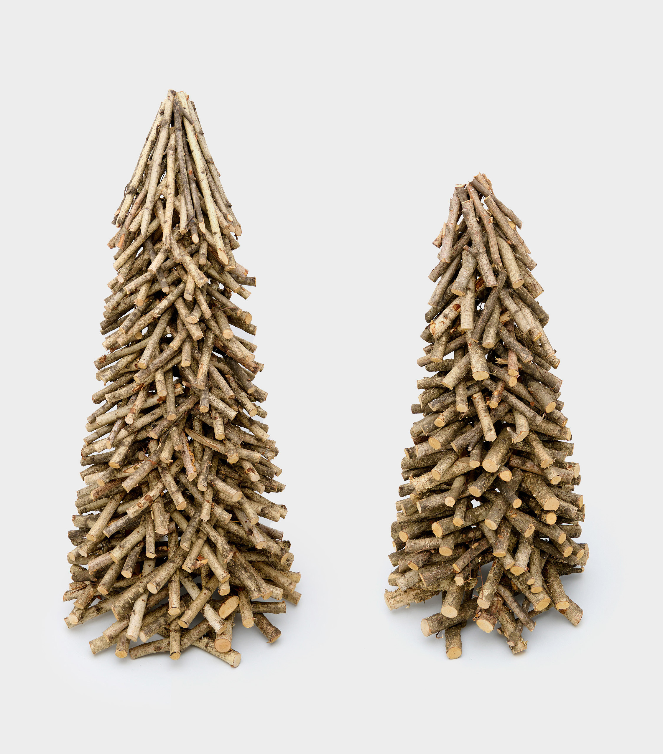 ESCULTURA ÁRVORE DE NATAL MADEIRA GRAVETOS