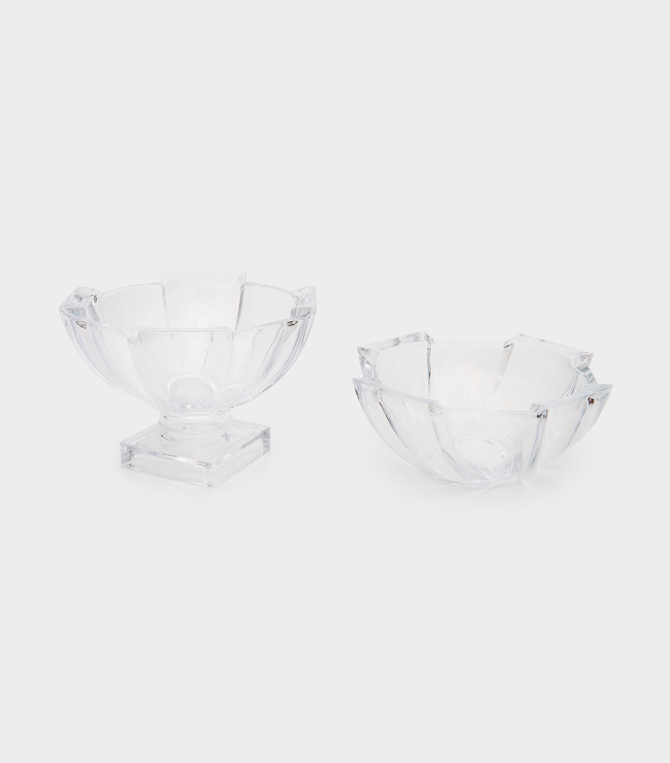 SALADEIRA CRISTAL 4 PONTAS