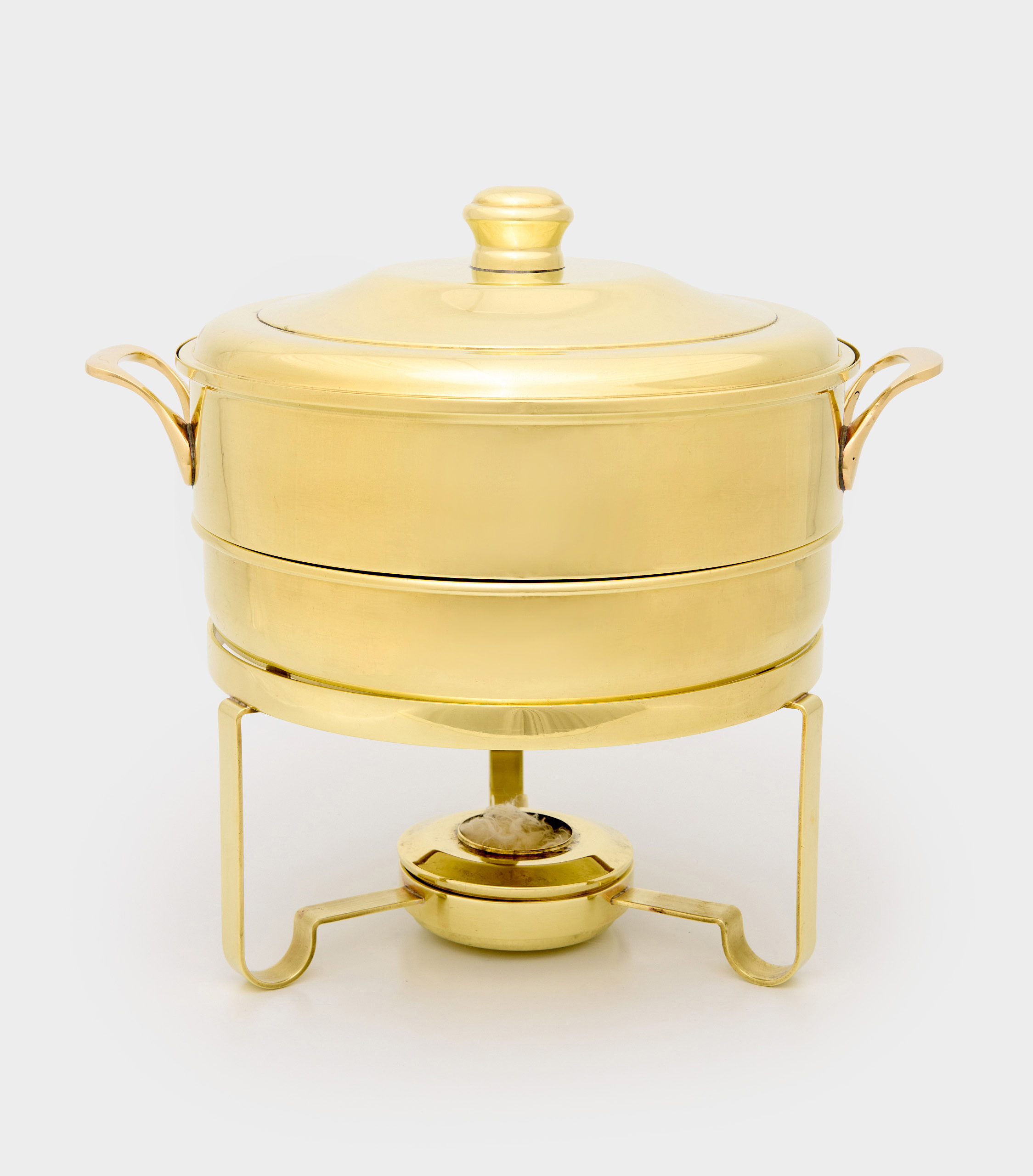 RECHAUD DOURADO BASE RETA