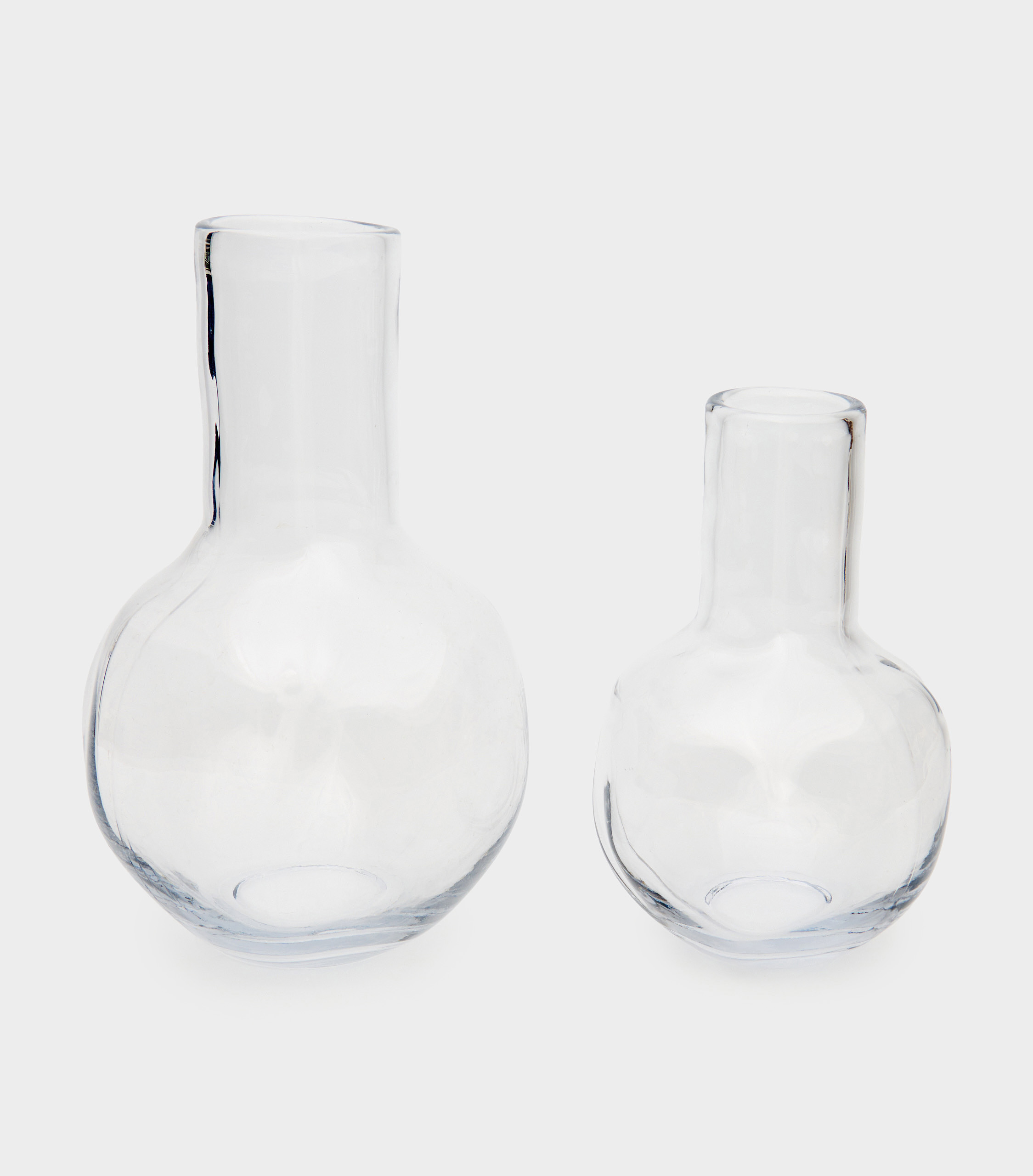 VASO ORGÂNICO VIDRO PESCOÇO BOJUDO