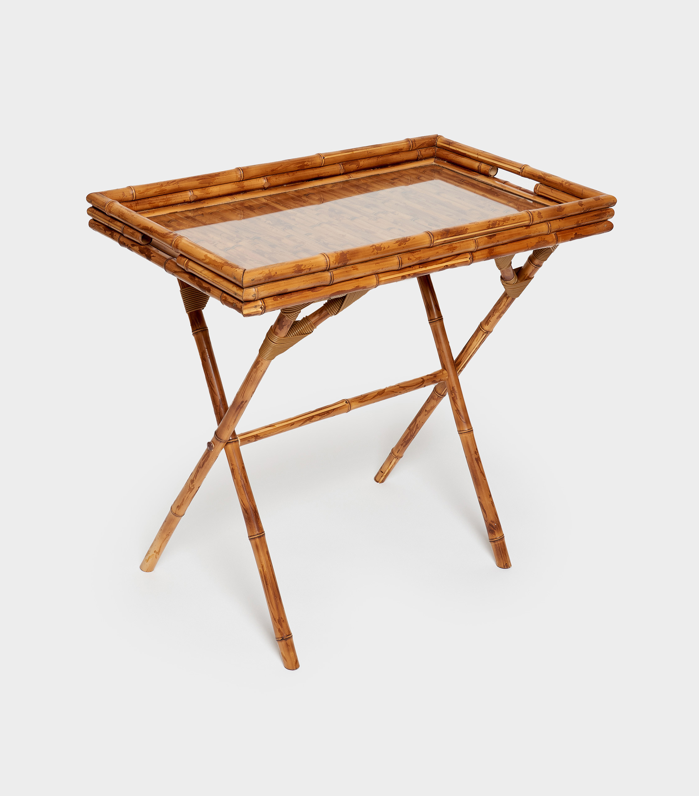 SUPORTE BAMBU PARA BANDEJA