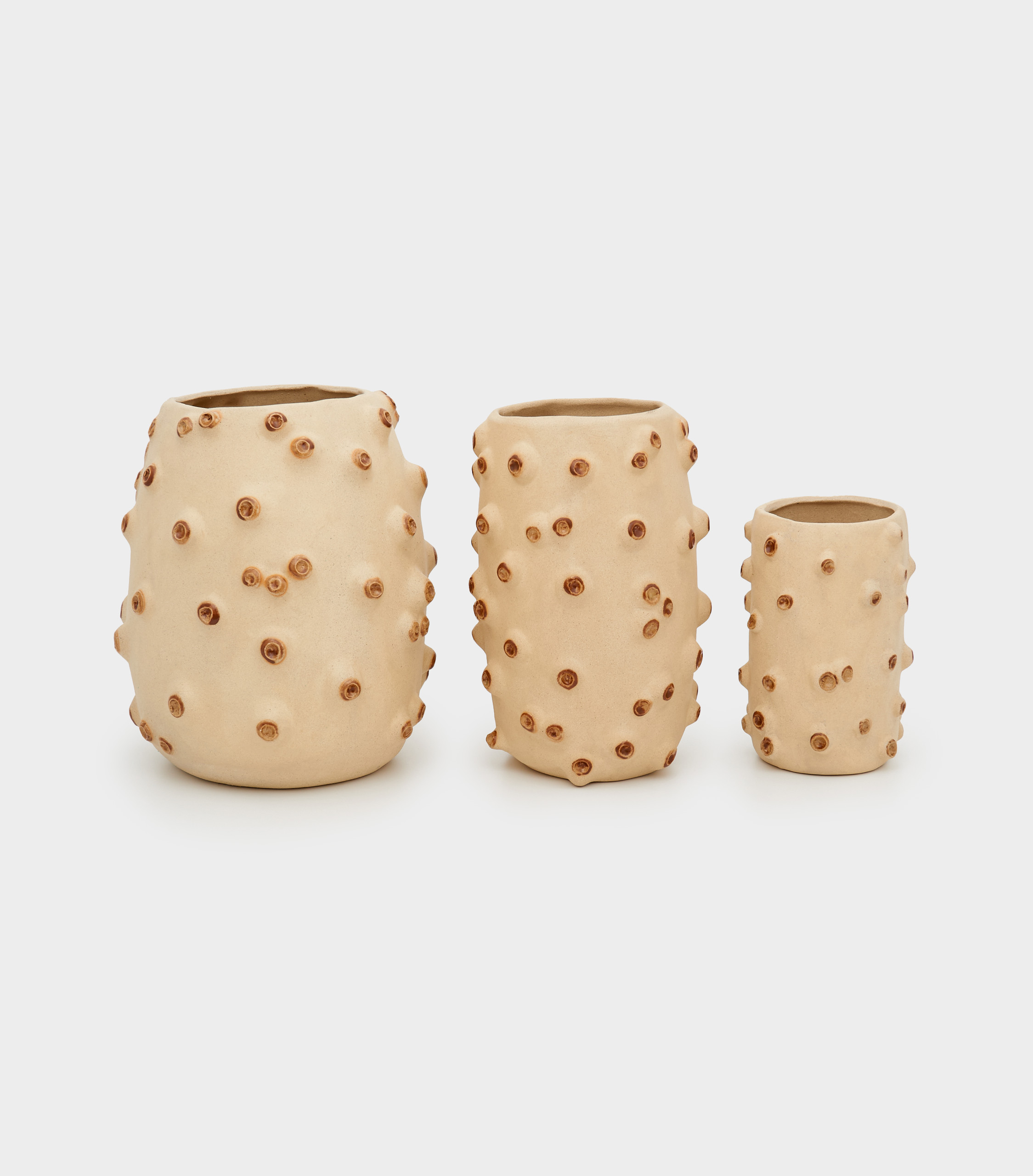 VASO CERÂMICA MARFIM CRACA