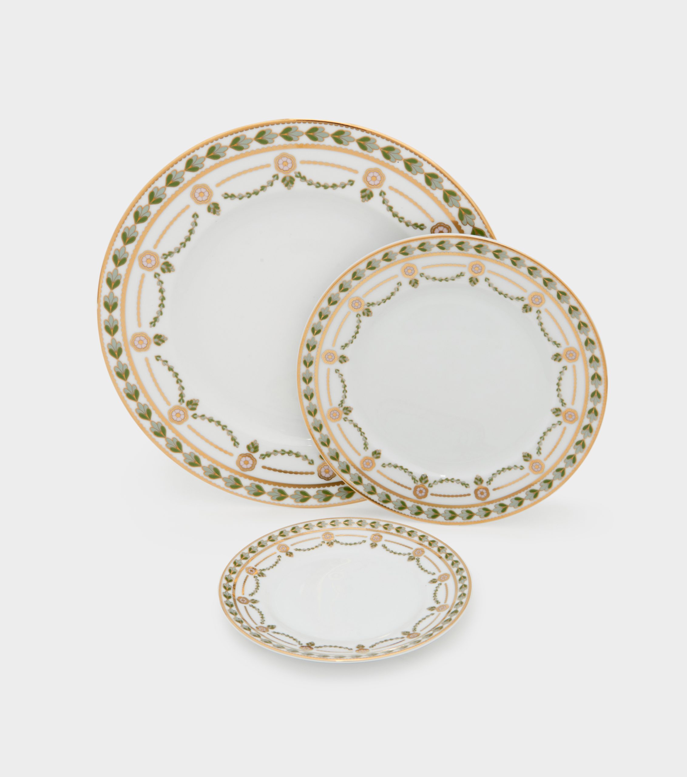 PRATO MESA ARABESCO FLOR DOURADO