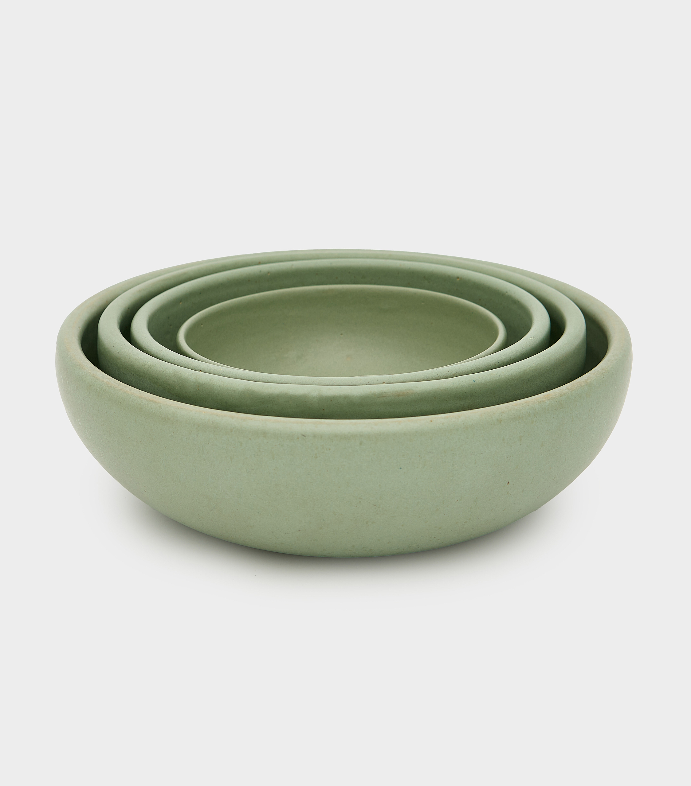 TIGELA REDONDA CERÂMICA N.O CELADON