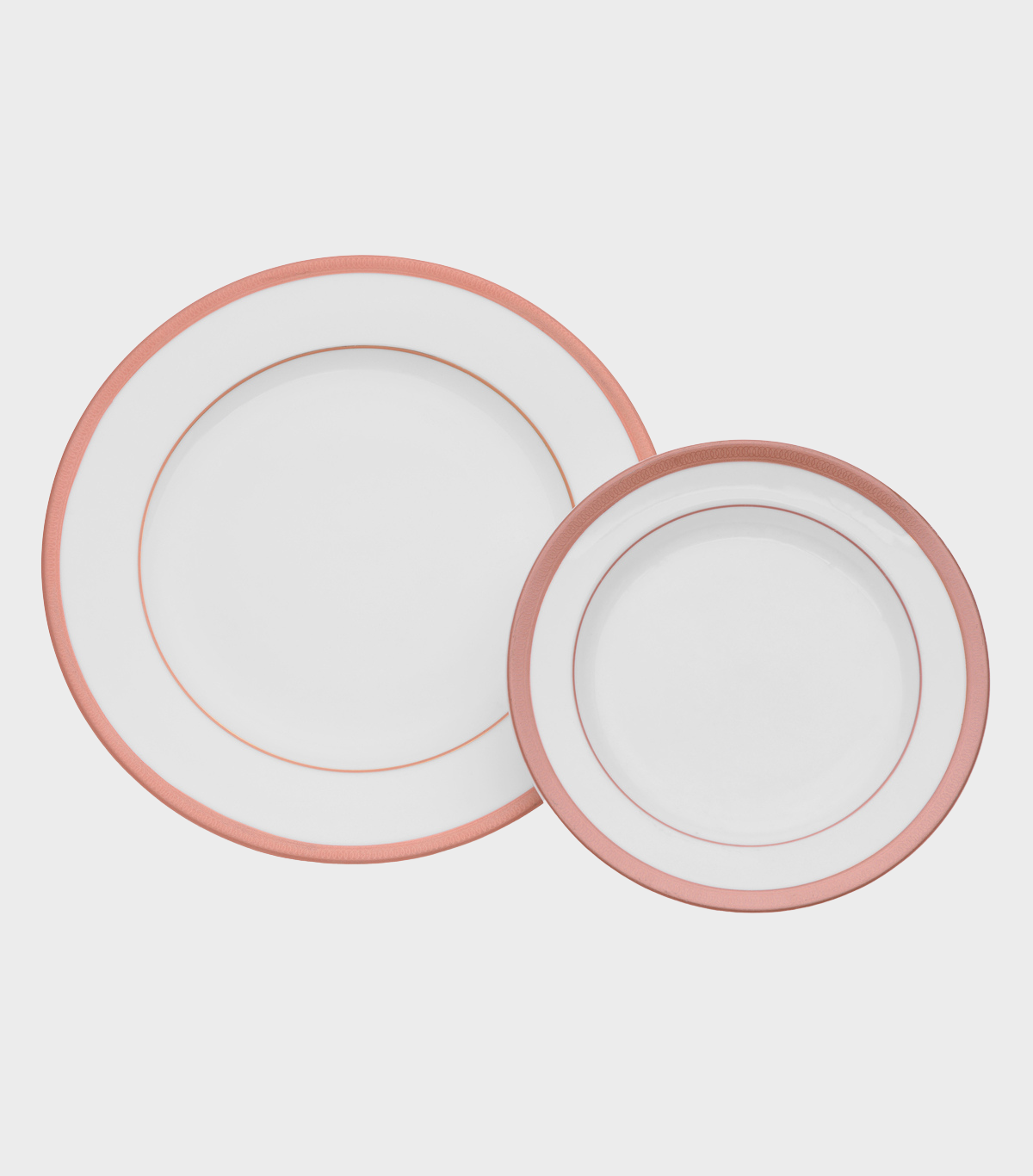 PRATO SOBREMESA KOSHER FRISO COBRE (LEITE)