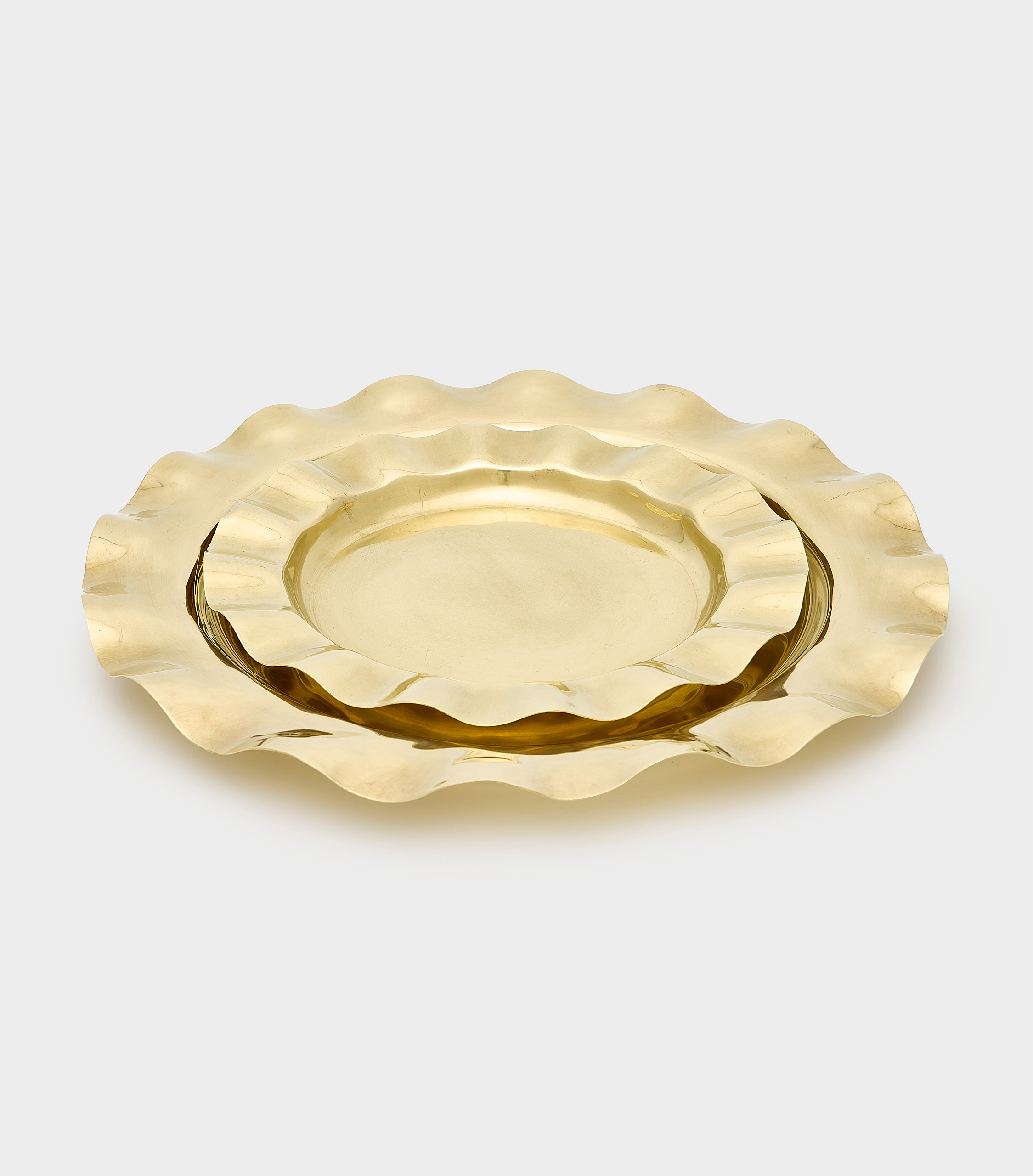 TRAVESSA REDONDA DOURADA BABADO